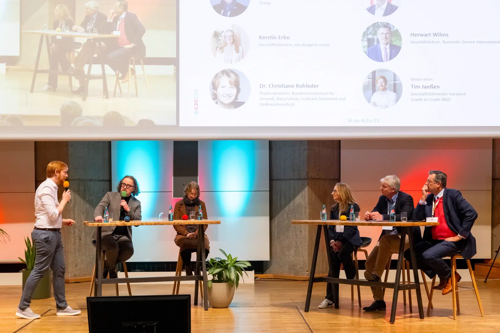 Panel discussion at the 2025 Cradle to Cradle Congress