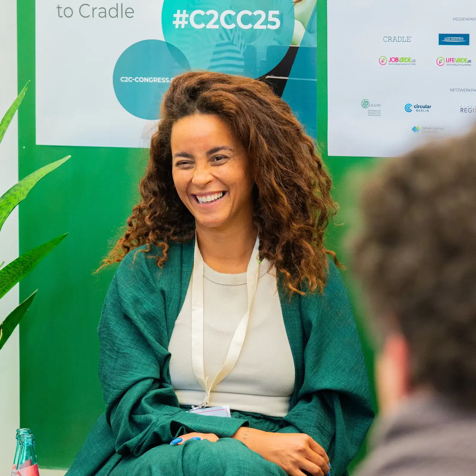 Domitila Barros beim Cradle-to-Cradle-Kongress